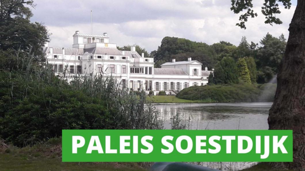 Foto zij-aanzicht Paleis Soestdijk.